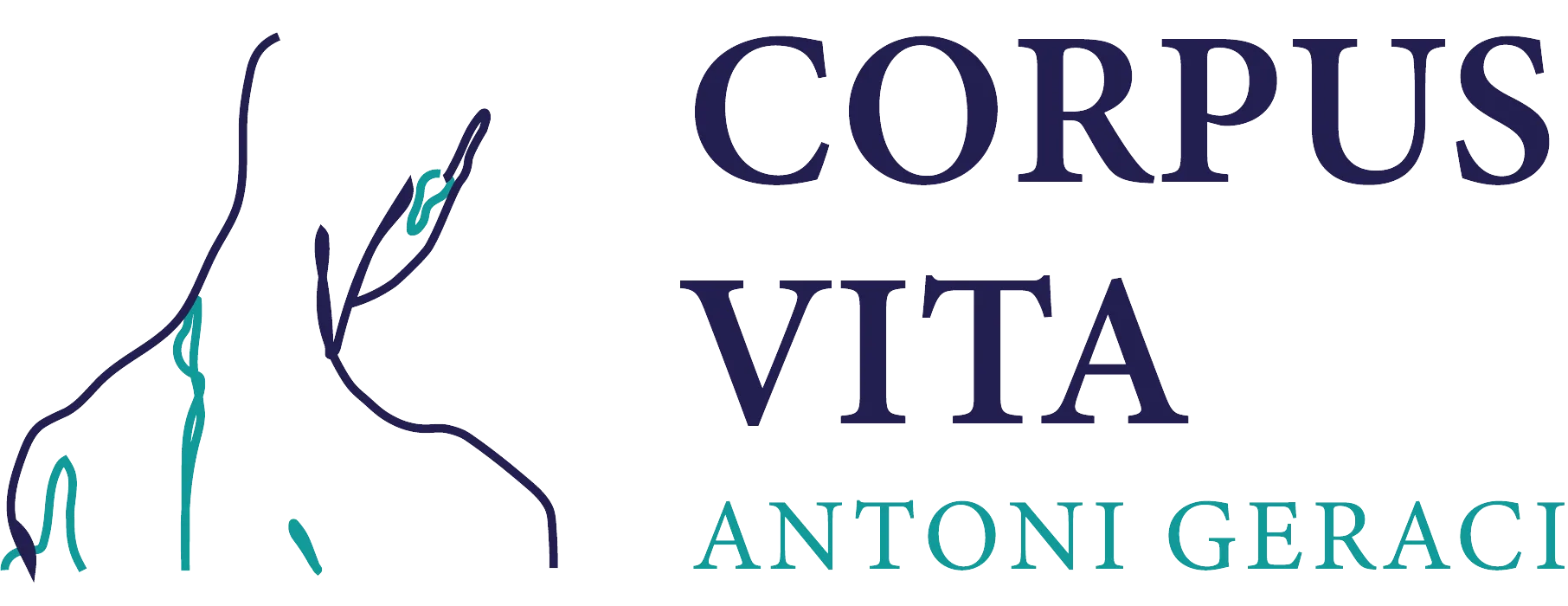 Logo de Corp Vita, centre de bien-être offrant des massages sportifs et décontractants.